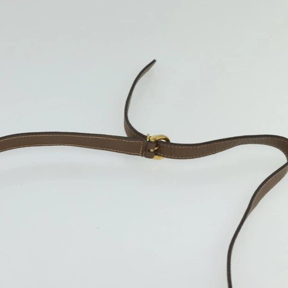 GUCCI GG Supreme Web Sherry Line Bag PVC Beige Gold 001 44 6655 Auth 131721 - Picture 8 of 15